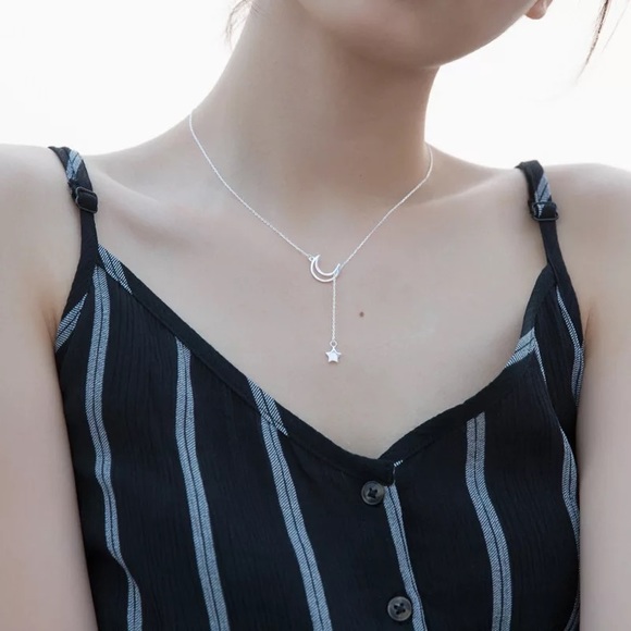 Urban Outfitters Jewelry - 3/$30 🌙  Moon and Stars Necklace ⭐️